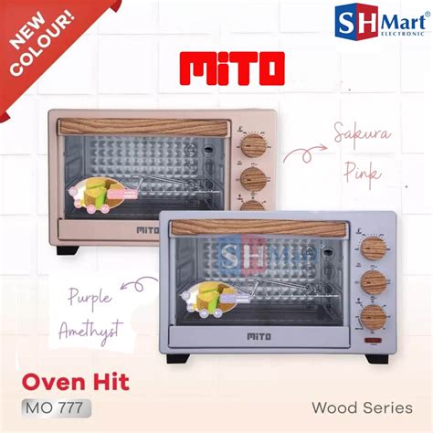 Jual NEW COLOUR OVEN MITO HIT MO777 MO 777 WOOD SERIES KAPASITAS 22