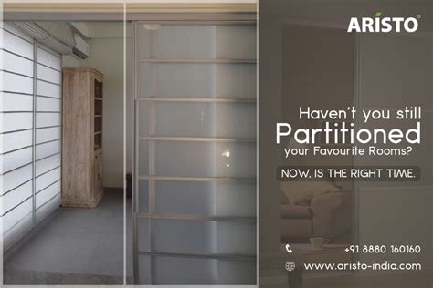 Aristo Offers A Wide Range Of Innovative Room Partition Ideas That Can