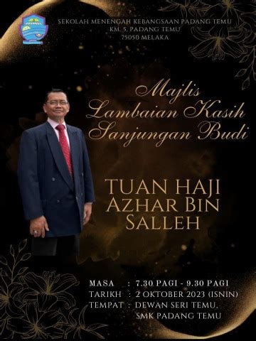 Majlis Lambaian Kasih Sanjungan Budi Tn Hj Azhar Bin Salleh Azure