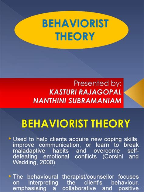 Topic 4 1 Behaviorist Theory Pdf Reinforcement Classical