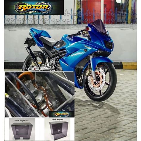 Jual Tabokan Filter Kawasaki Ninja Rr Model Tekuk Bahan Akrilik Mm Pnp