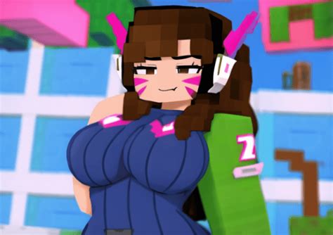 Minecraft Porn Hentai Blurry Background D Va Solo Valorant Porn