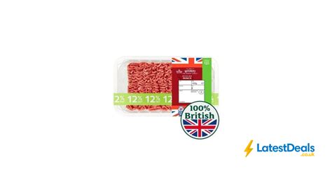 Morrisons Market St British Minced Beef 12 Fat 500g £329 At Morrisons