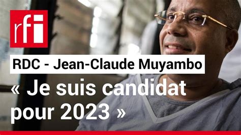 RDC Jean Claude Muyambo Kyassa annonce sa candidature à la