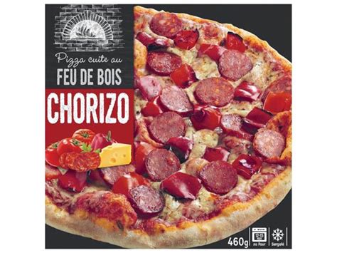 Pizza Cuite Au Feu De Bois Chorizo Lidl France Archive Des Offres