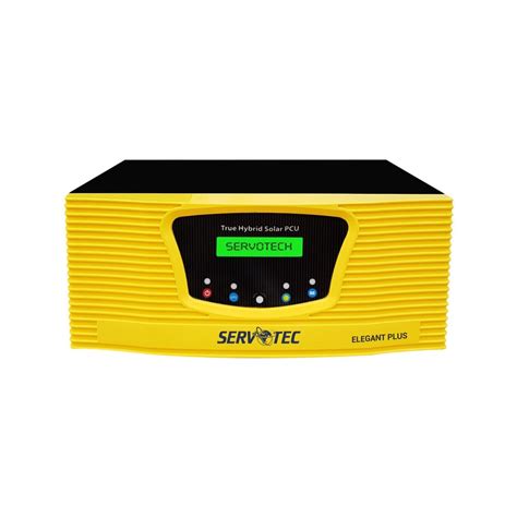Single Servotec Solar Inverter 15kva Capacity 1000 Va At Best Price
