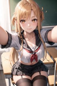 Yuuki Asuna AI Generated E Hentai Lo Fi Galleries