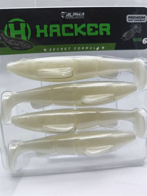 NEW Alpha Hacker Swimbait Blando 6 06 Fanatic Pesca