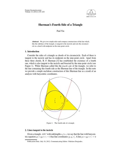 Fg201220 Pdf Euclidean Geometry Classical Geometry