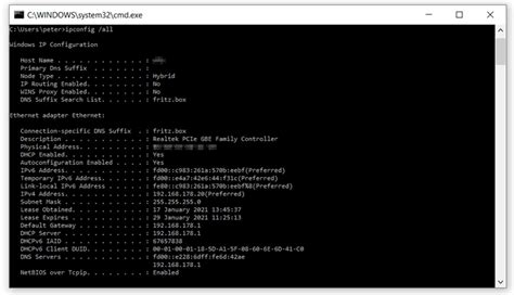 Ipconfig Overview Of Commands And Use Cases Ionos Uk