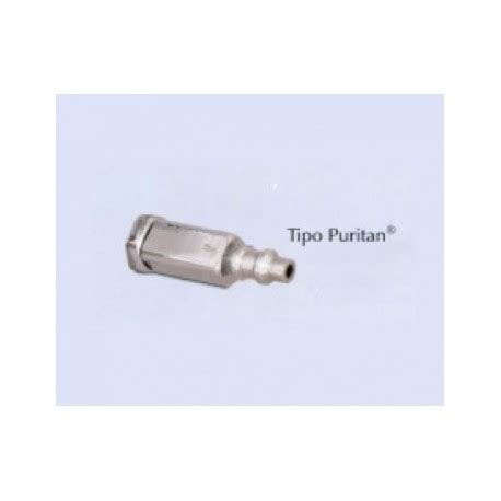 Conector Enchufe Tipo Puritan Oxigeno Para Manguera Mm