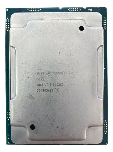 Processador Intel Xeon Gold 5122 4 Core Cache 16 5m 3 60 Ghz