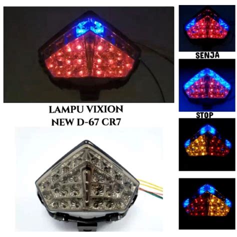 Jual Lampu Stop Led Stoplamp Vixion New Nvl Nva Led In Shopee Indonesia