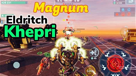 MAGNUM Eldritch Khepri Full MK3 War Robots Gameplay YouTube