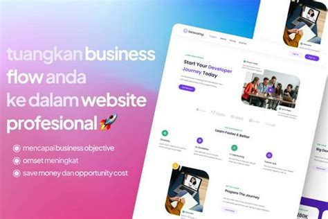 JASA PEMBUATAN WEBSITE LANDING PAGE COMPANY PROFILE ERP POS MIS