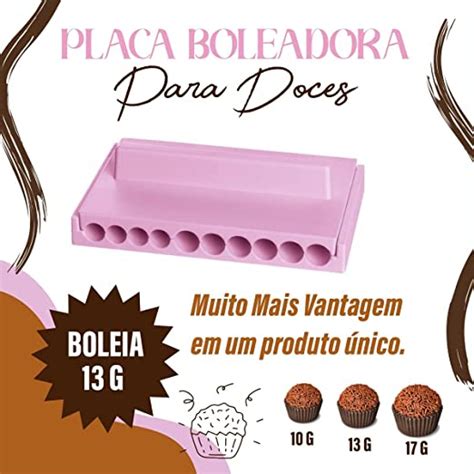 Placa Boleadora De Doces Cortador Enrolador De Brigadeiro Beijinho