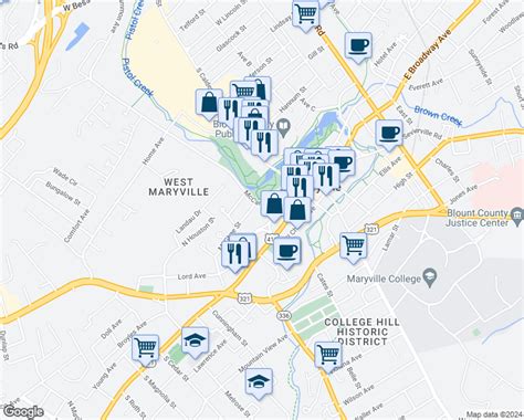 210 McGhee Street, Maryville TN - Walk Score