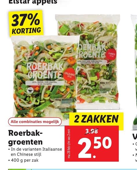 Roerbakgroenten Zakken Aanbieding Bij Lidl