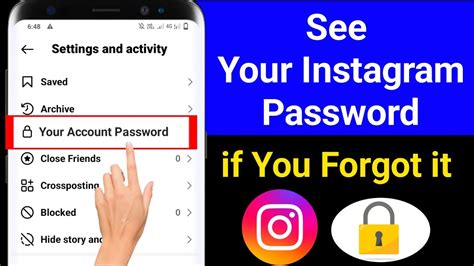 How To See Your Instagram Password If You Forgot It Update Settings