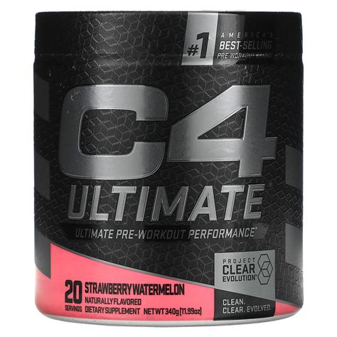 Cellucor C Ultimate Pre Workout Performance Strawberry Watermelon