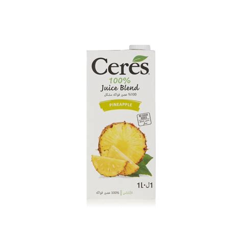 Ceres Pineapple Juice Ltr Price In Uae Spinneys Uae Supermarket