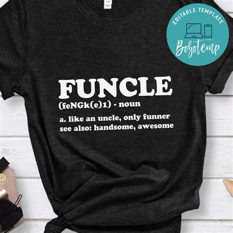 Funcle Definition Shirt | Bobotemp