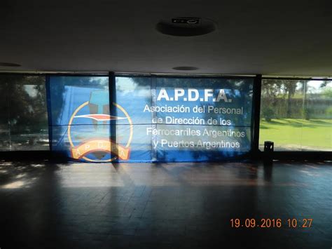 CRÓNICA FERROVIARIA APDFA Comenzó la Asamblea Anual 2016