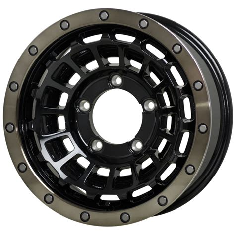 HOT STUFF ジムニー ジムニーシエラ等 16インチ 5穴 139 7 5 5J 6J BARKLEY HARDROCK ROGAN ブラックリムポリッシュ ブロンズクリア ホイール単品