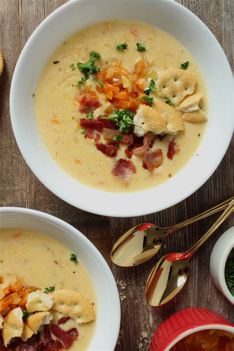 Cheesy Hash Brown Soup Eatdrinkfrolic