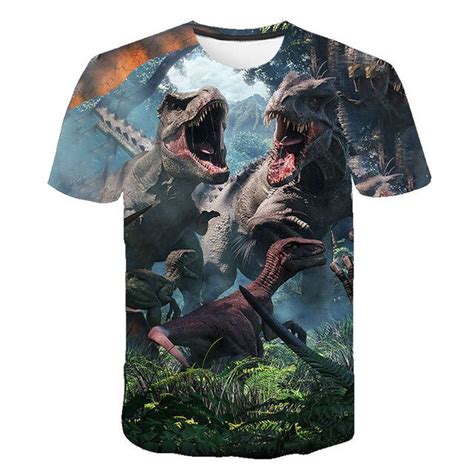 Jurassic Park T Shirt Men Women 3d Printed T Shirt Casual Funny Tops Jurassic World Tees