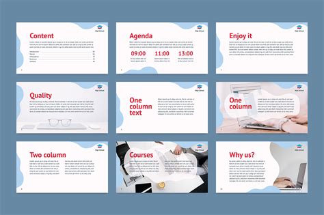Online Courses Powerpoint Presentation Template By Amber Graphics