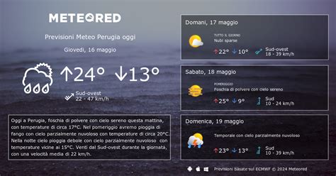 Previsioni Meteo Perugia Domani Meteored