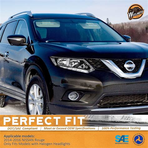 Conjunto De Faros Delanteros Compatible Con Nissan Rogue