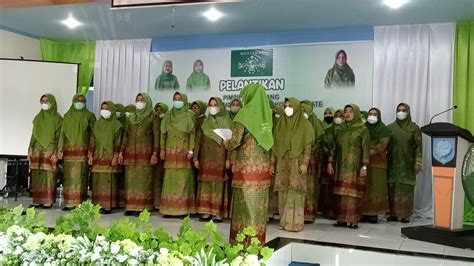 Pengurus PC Muslimat NU Kota Ternate Dilantik Muslimat NU