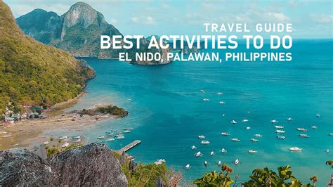 Best Activities To Do In El Nido Palawan Travel Guide Youtube