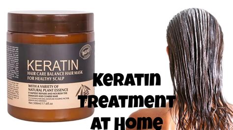 Keratin Hair Mask Review Keratin Treatment At Home Honest Review