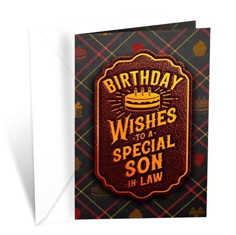 Son In Law Birthday Card — Prime Greetings