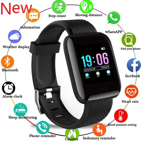 Nowy D13 Smartwatch mężczyzna i kobieta ciśnienie krwi tętno Tracker do