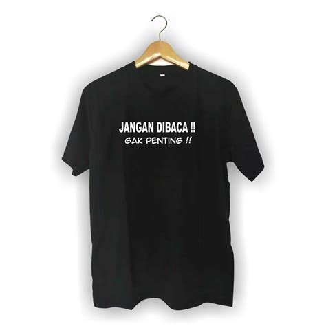 96 Desain Kaos Kata Kata Jawa Lucu Depan Belakang