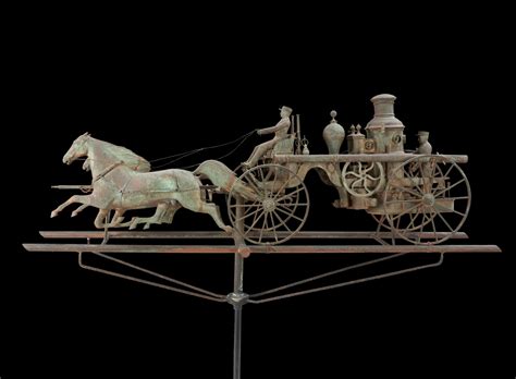 Bonhams Skinner : Exceptional Copper Horse-Drawn Fire Pumper