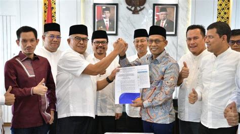 Breaking News Apba Diteken Bersama Pj Gubernur Dan Ketua Dpra