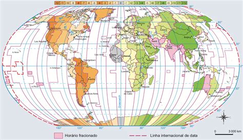 Fusos Horários Como Funcionam Mapas e Como Calcular