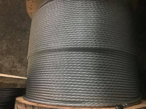 72 03mm 1 4 Galvanized Steel Wire Strand For Guy Wire As Per ASTM A