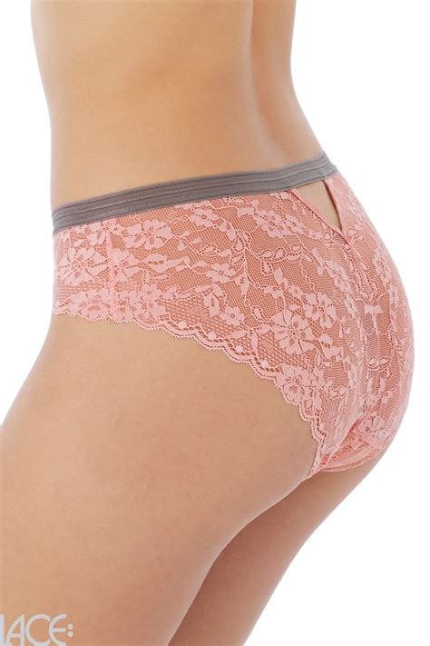Freya Lingerie Offbeat Rio Slip Rosehip Lace Lingerie Nl