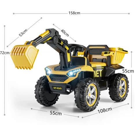 Masinuta Electrica Cu Remorca Si Cupa Nichiduta Bonet Yellow Emag Ro