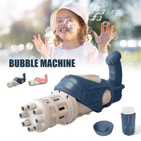 Machine Bulles Gatling Avec Eau Bulles Pour Enfant Souffleur