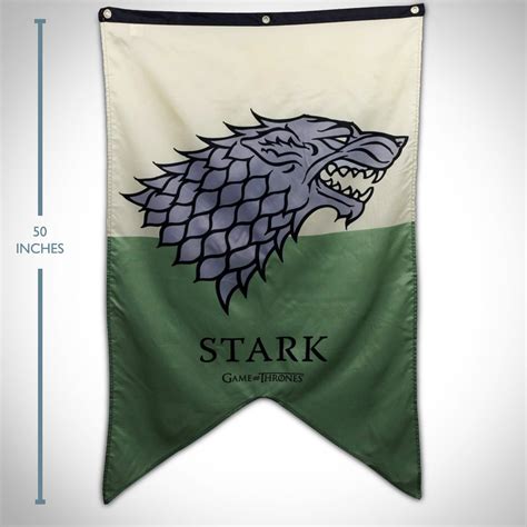 Game Of Thrones House Stark Banner - RARE-T