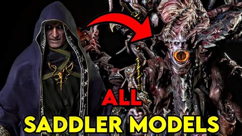 ALL Saddler Character Models Forms SHOWCASE Resident Evil 4 Remake