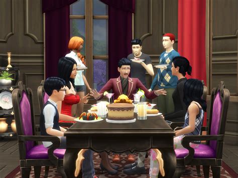 Cinco Nuevas Capturas De Pantalla De Fiestas De Los Sims 4 Sims Soul