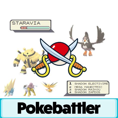 Staravia Counters Pokemon GO Pokebattler